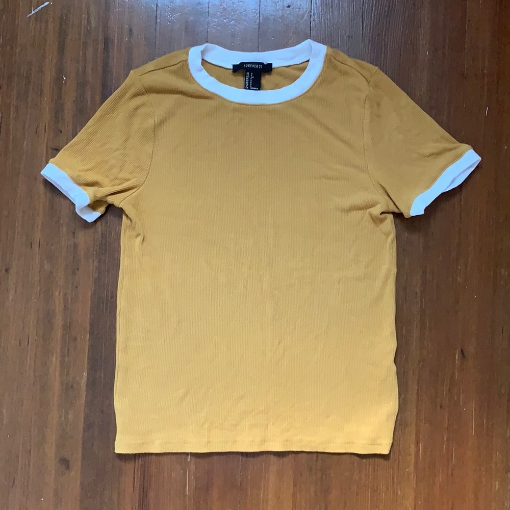 cute retro orange/yellow/brown shirt